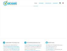 Tablet Screenshot of labor-mang.de